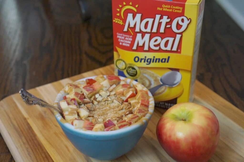 Original Malt O Meal With Apples And
