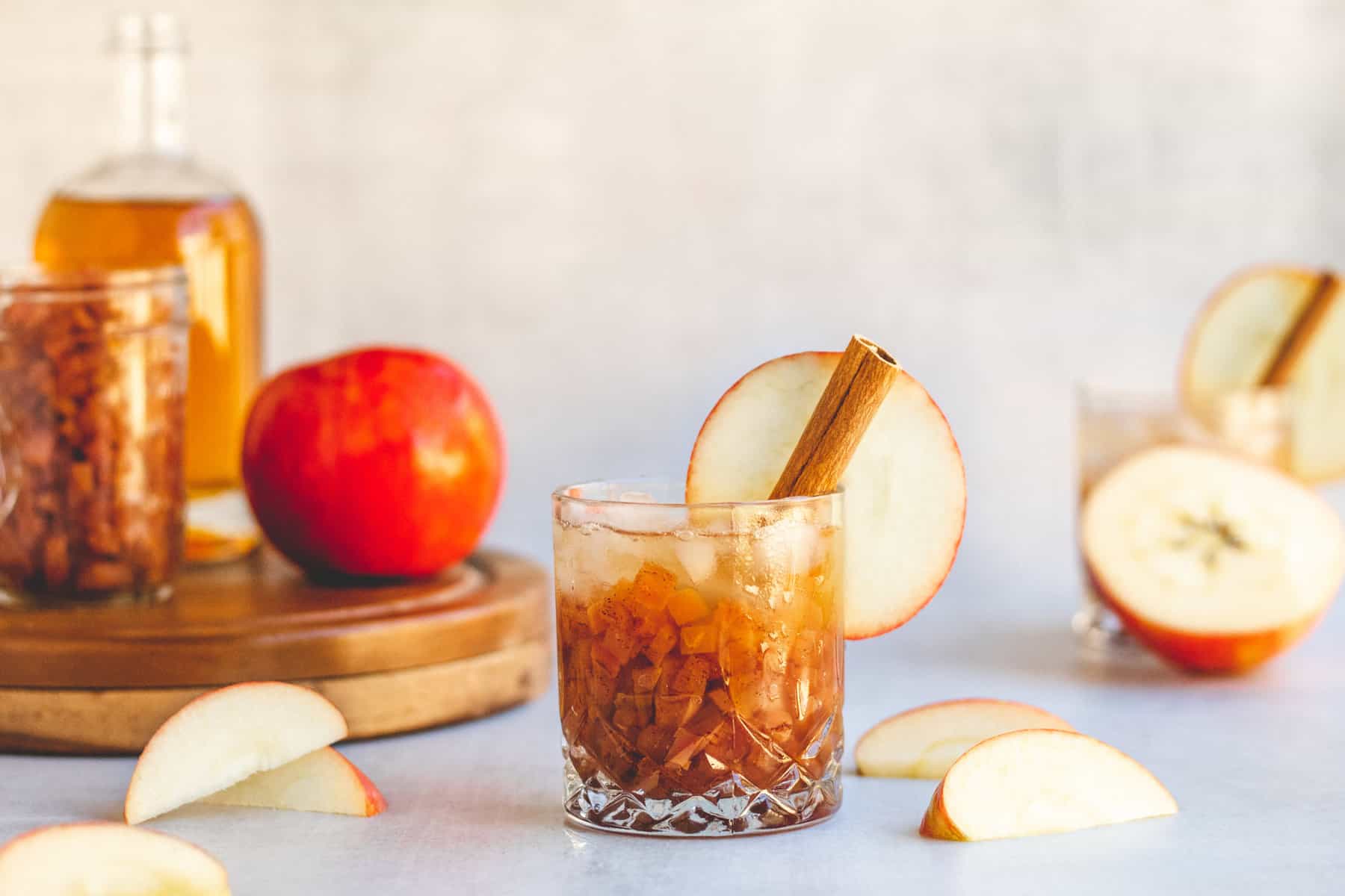 Apple Old Fashioned Cocktail